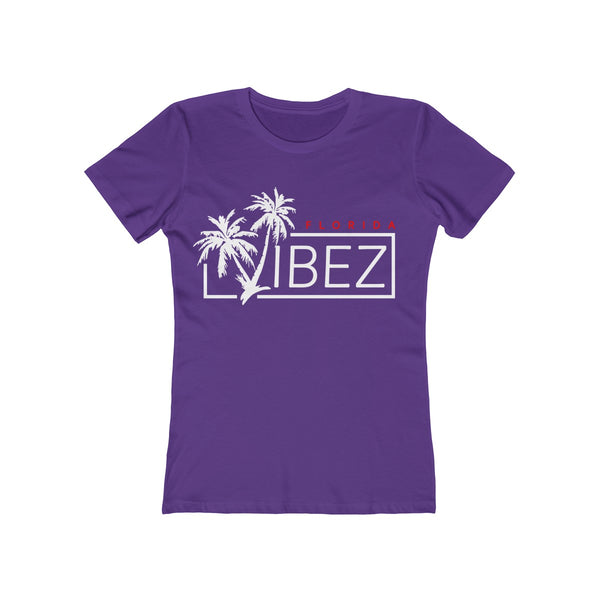  Florida Vibez Ladies Purple T-Shirt