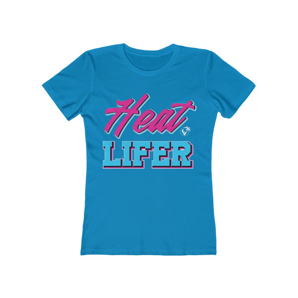 Heat Lifer Ladies Turquoise T-Shirt