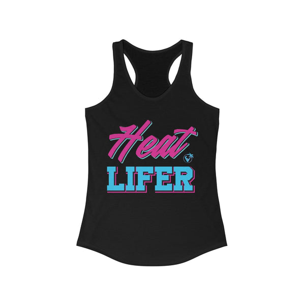 Heat Lifer Black Ladies Tank Tops