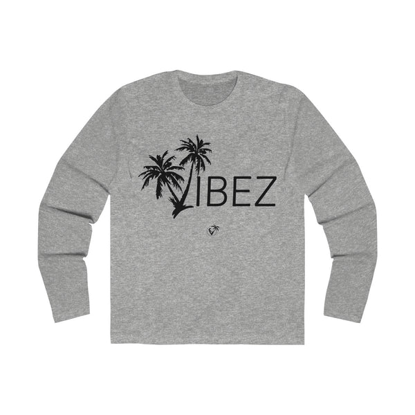 V.I.B.E.Z  Long Sleeve Grey T-Shirt