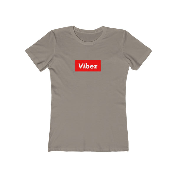 Hype Vibez Ladies Gray T-Shirt