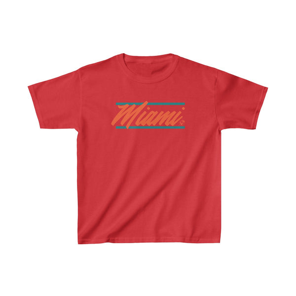 U are Miami Kids Red T-Shirt