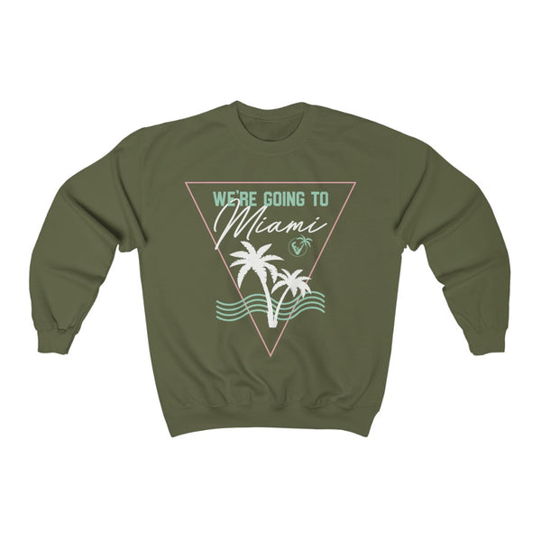 We're Going To Miami Crewneck Sweatshirt