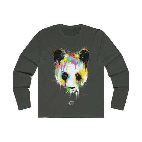 Panda Vibez Long Sleeve Heavy Meta T-Shirt