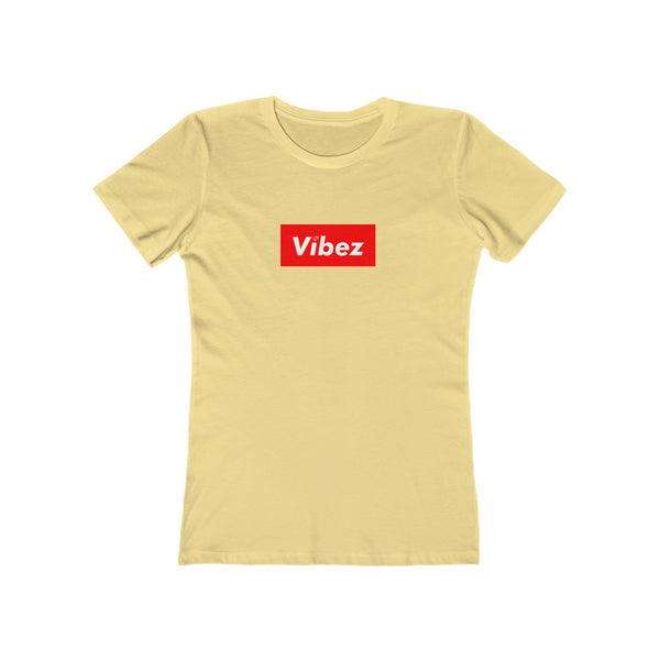 Hype Vibez Ladies Banana Cream T-Shirt