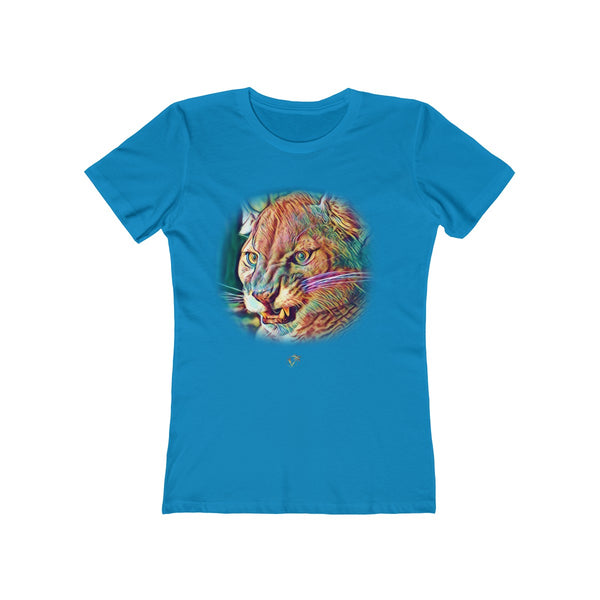 The Florida Panther Ladies Blue T-Shirt
