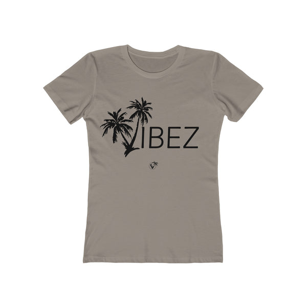 V.I.B.E.Z Ladies Gray T-Shirt