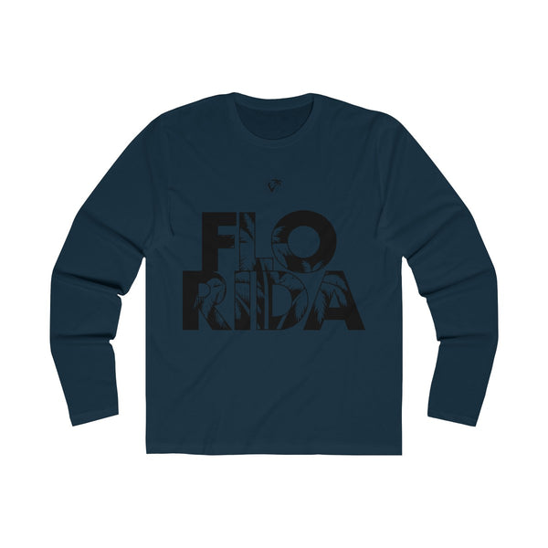 FloRida Long Sleeve Navy Blue T-Shirt