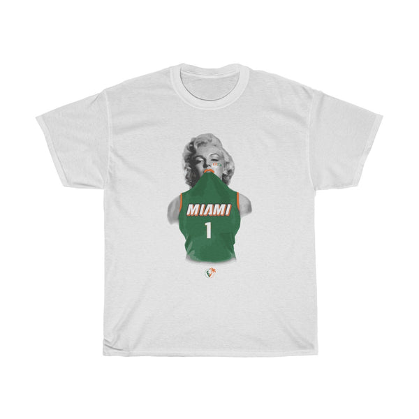 Miami Monroe  White T-Shirts