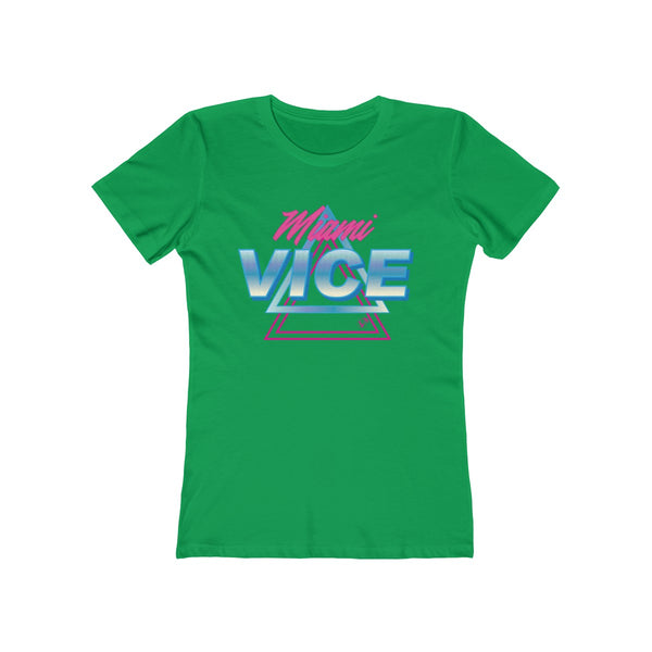 Welcome to Miami Vice Ladies Green T-Shirt