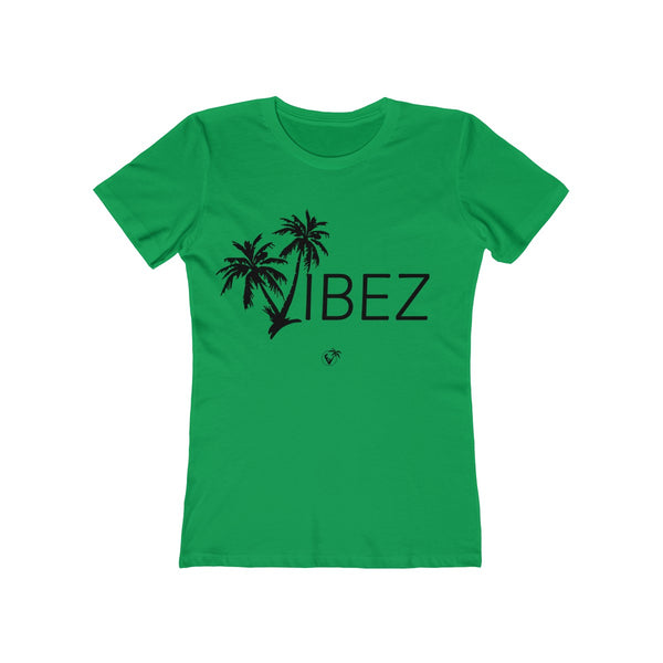 V.I.B.E.Z Ladies Green T-Shirt