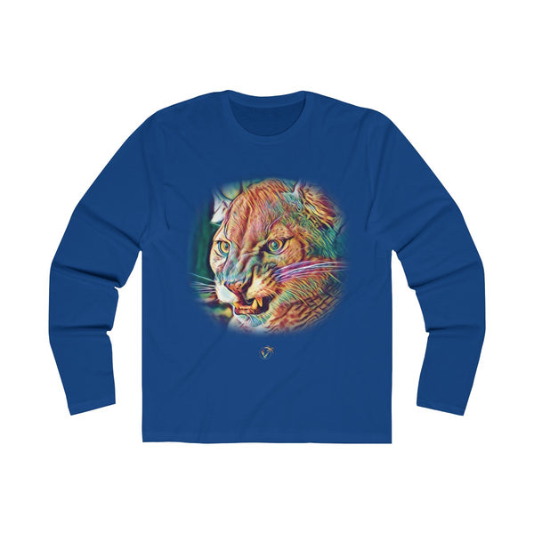 The Florida Panther Long Sleeve Royal Blue T-Shirt