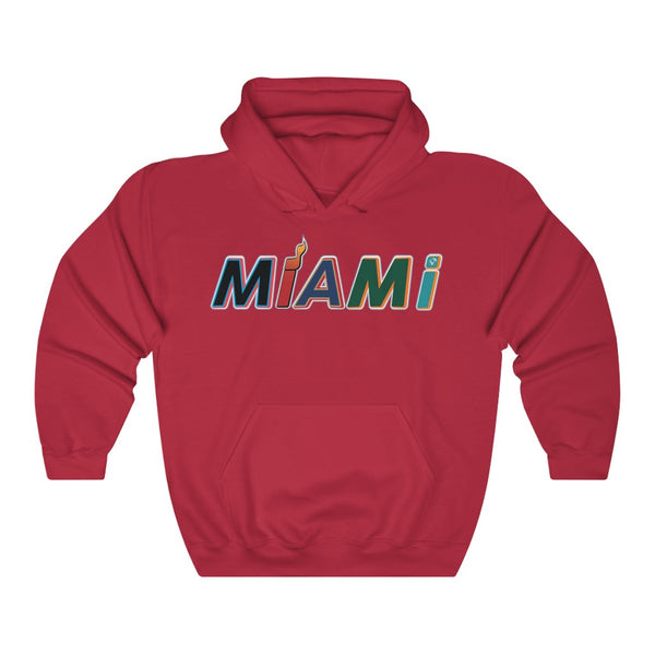 New Era Miami Red Hoodie