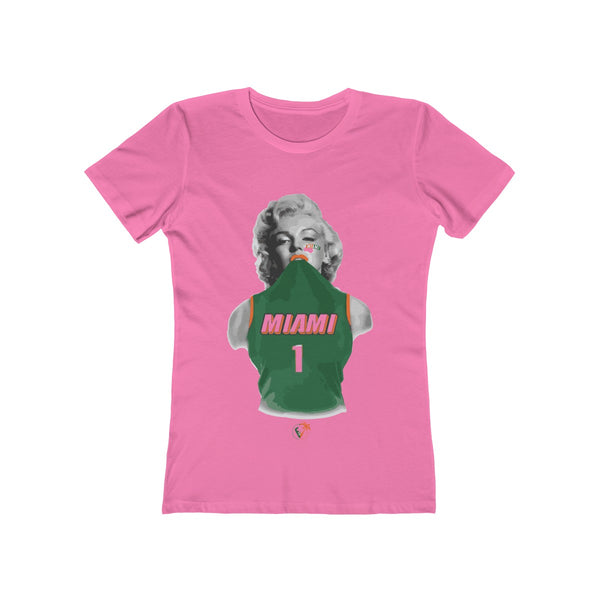 Miami Monroe Pink Ladies T-Shirts