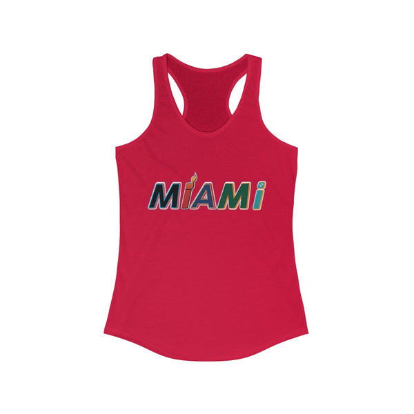 New Era Red Ladies Tank Tops