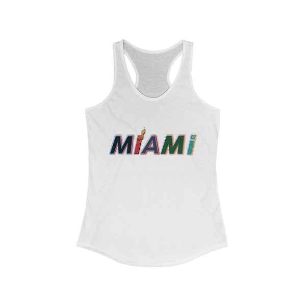 New Era White Ladies Tank Tops