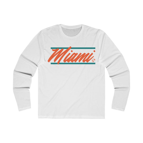 U are Miami Long Sleeve White T-Shirt