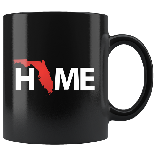 Home - 11oz Black Mug