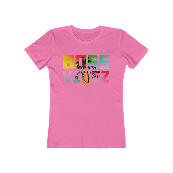 Boss Vibez Ladies Hot Pink T-Shirt