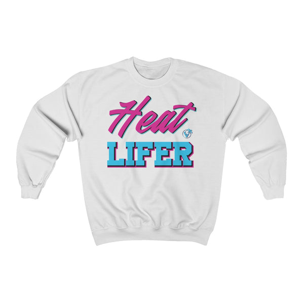 Heat Lifer White Sweatshirt