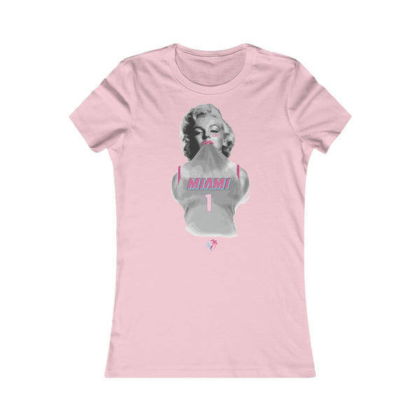 Vice Monroe Pink Ladies T Shirt