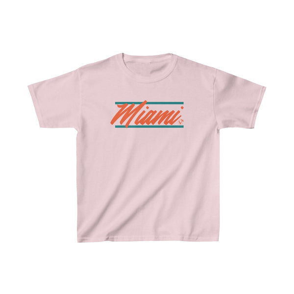 U are Miami Kids Light Pink T-Shirt