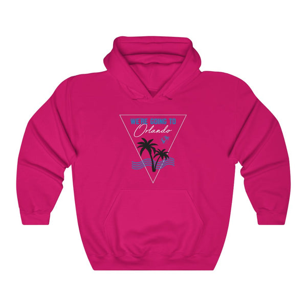 We're Going To Orlando Hoodie pink
