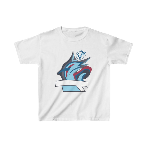 Marlin Vibez Kids White T-Shirt