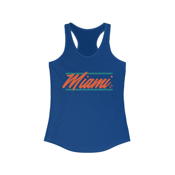 U Are Miami Blue Ladies Tank Tops