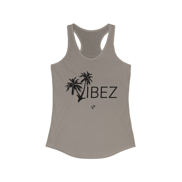 V.I.B.E.Z Gray Ladies Tank Tops