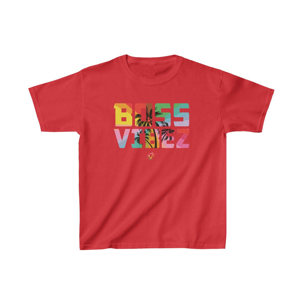 Boss Vibez Kids Red T-Shirt