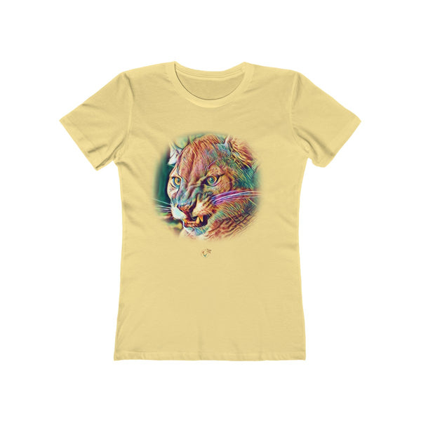 The Florida Panther Ladies Banana Cream T-Shirt