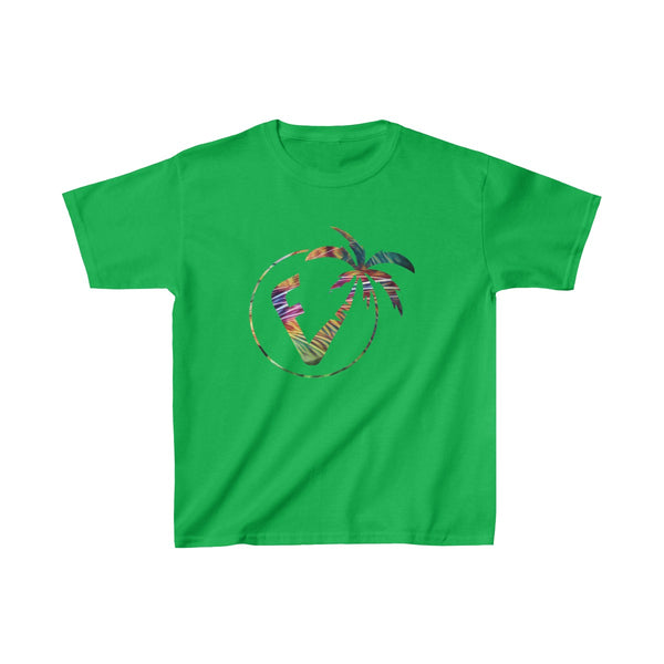 Exotic Vibez Kids Green T-Shirt