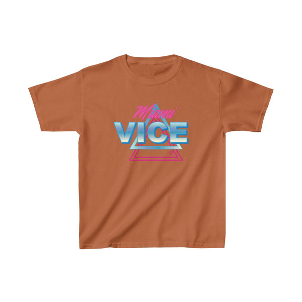 Welcome To Miami Vice Kids Orange T-Shirt