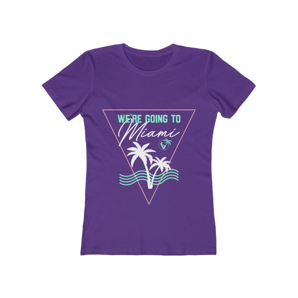 Going To Miami Ladies T-Shirt