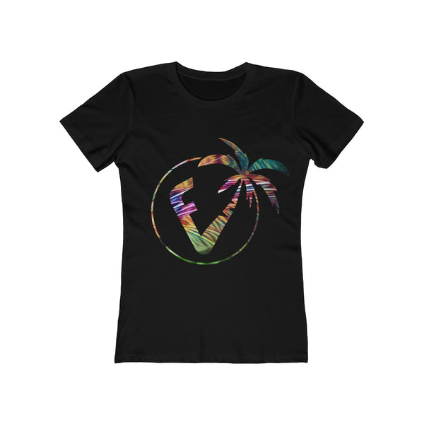 Exotic Vibez Ladies Black T-Shirt