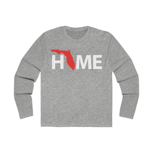 Home Long Sleeve Grey T-Shirt