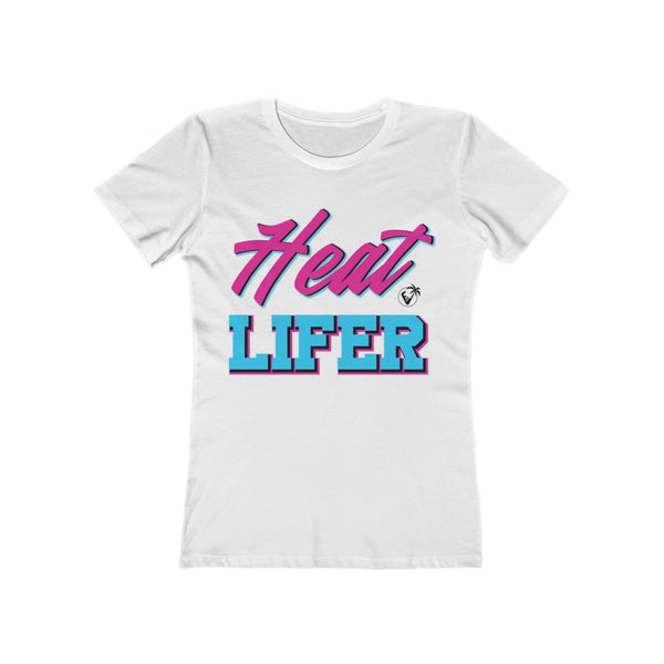 Heat Lifer Ladies White T-Shirt