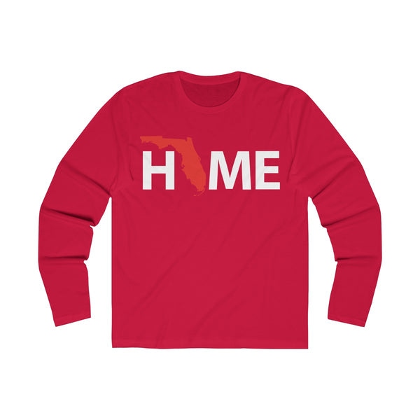 Home Long Sleeve Red T-Shirt