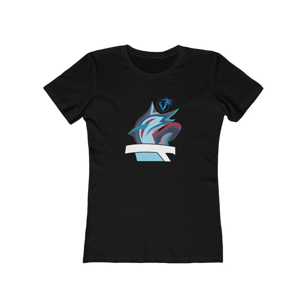 Marlin Vibez Ladies Black T-Shirt