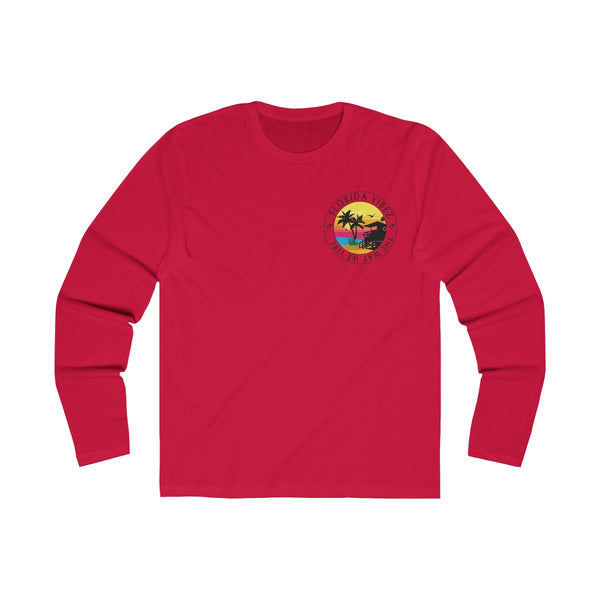 The Way We Vibe Long Sleeve Red T-Shirt