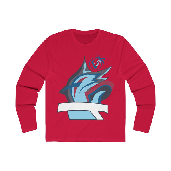 Marlin Vibez Long Sleeve Red T-Shirt
