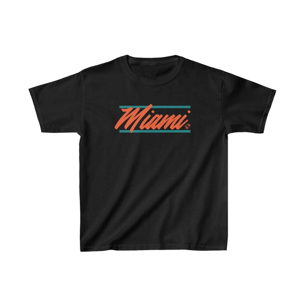 U are Miami Kids Black T-Shirt
