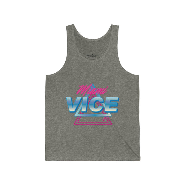 Welcome to Miami Vice Grey Tanks