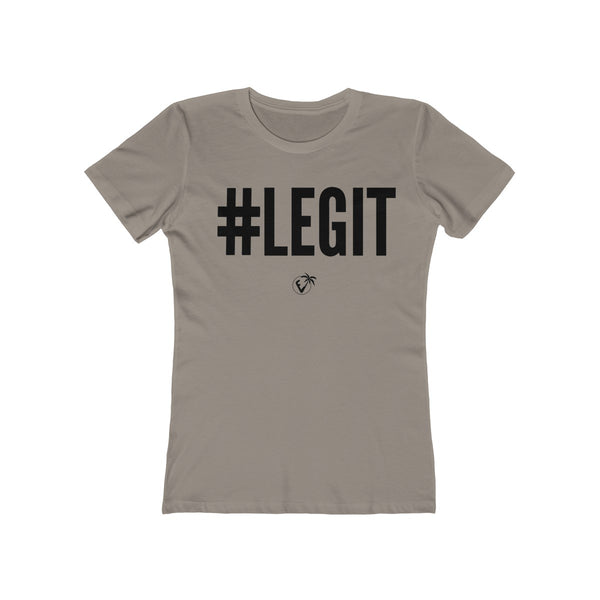 #LEGIT Ladies Gray T-Shirt
