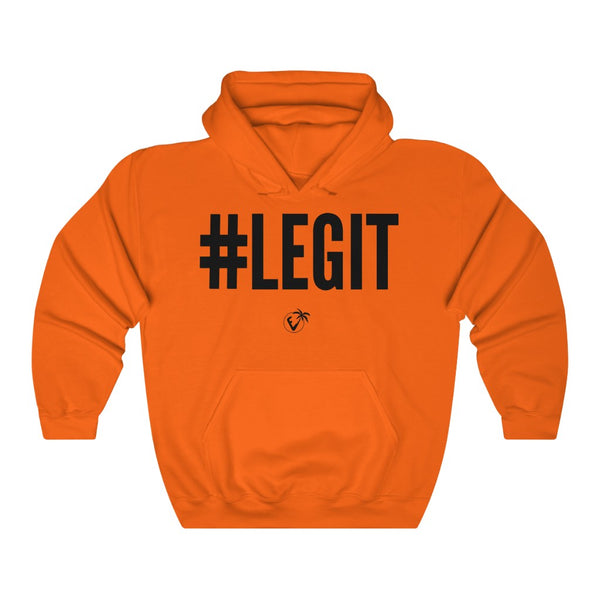 #Legit Hoodie - Safety Orange