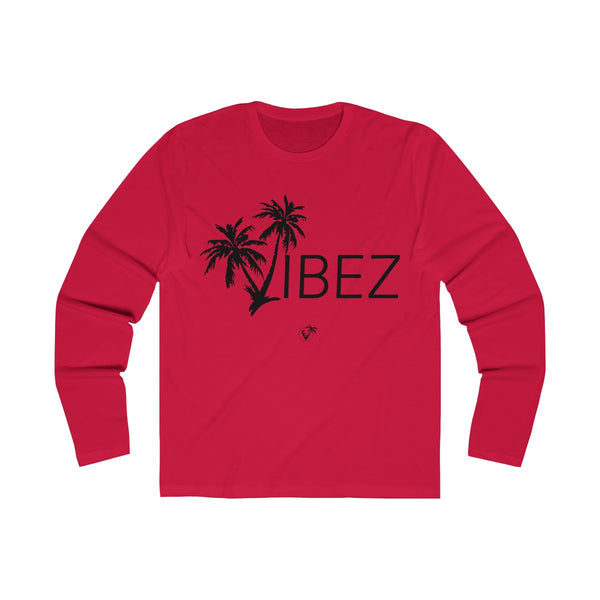 V.I.B.E.Z  Long Sleeve Red T-Shirt