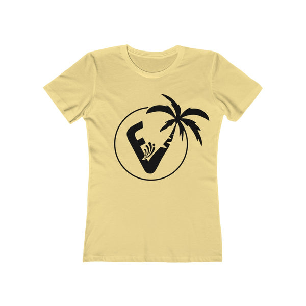 Vibez Ladies Banana Cream T-Shirt