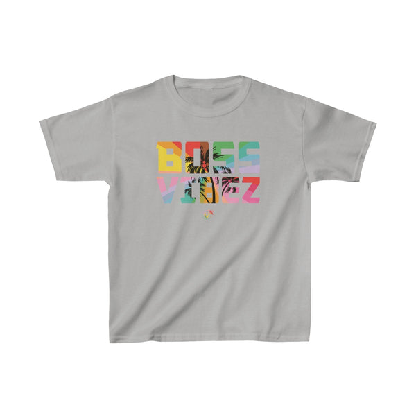 Boss Vibez Kids Grey T-Shirt