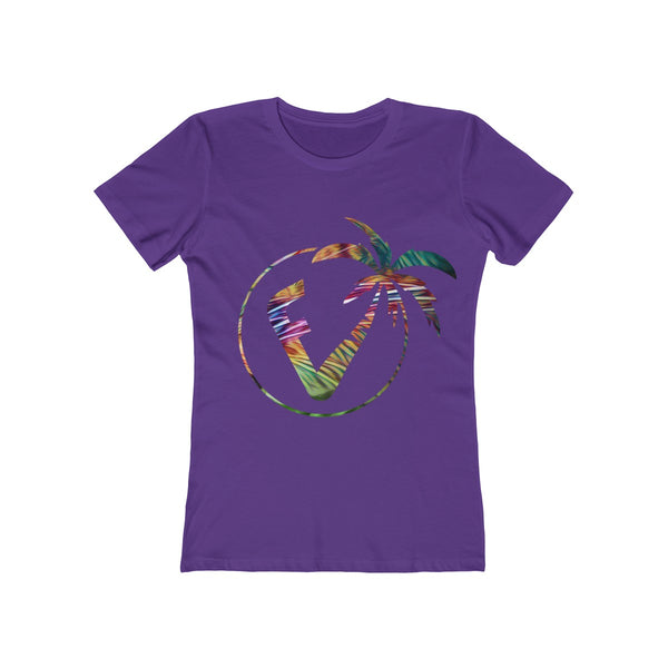 Exotic Vibez Ladies Purple T-Shirt